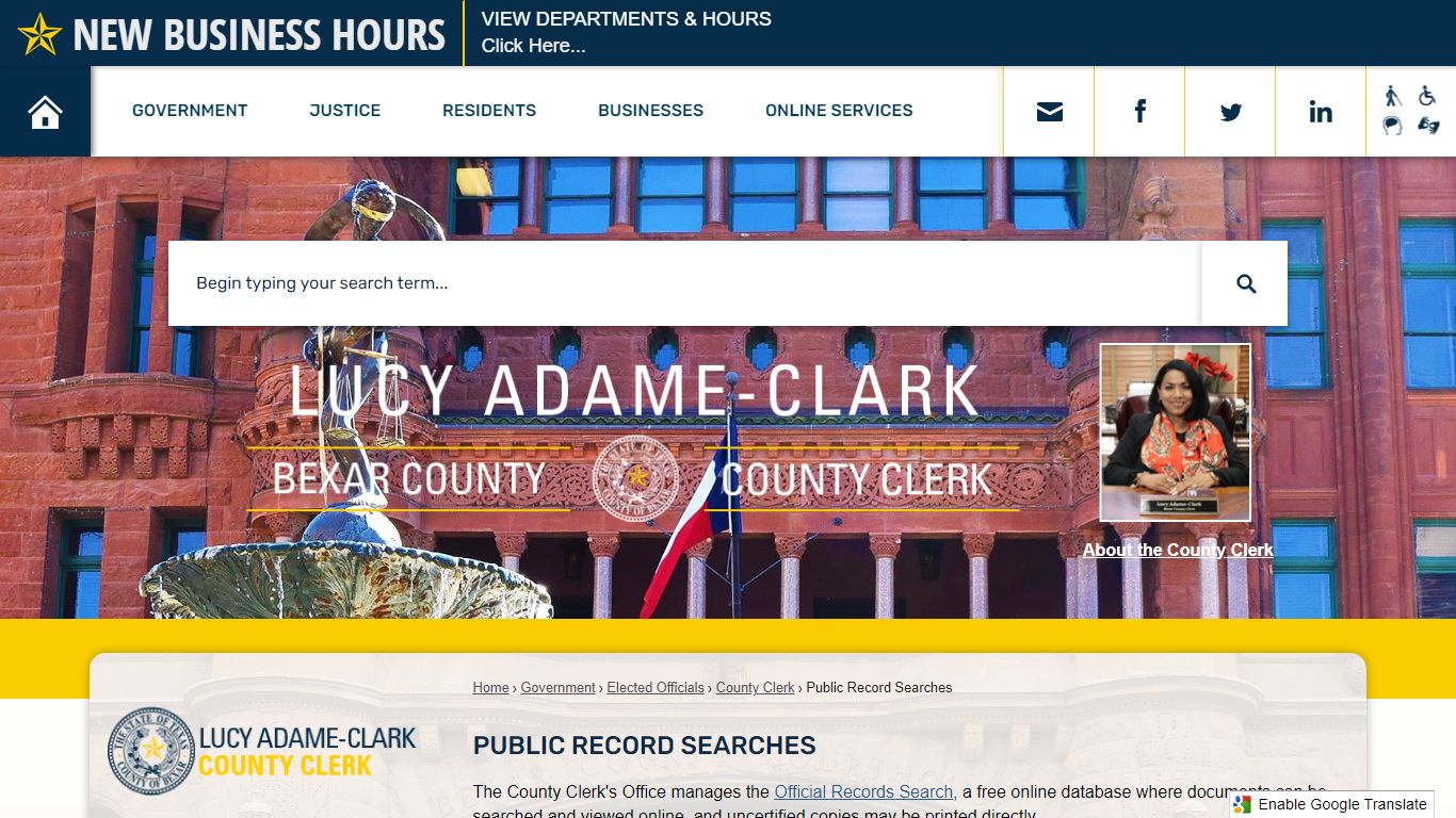 Public Record Searches | Bexar County, TX - Official Website